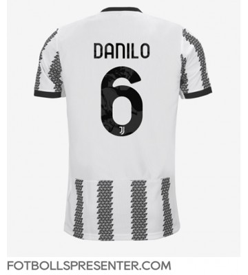 Juventus Danilo #6 Hemma Matchtröja 2022-23 Kortärmad